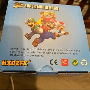 HXDFX Super Mario Bros Action Figures Playset - Multicolor